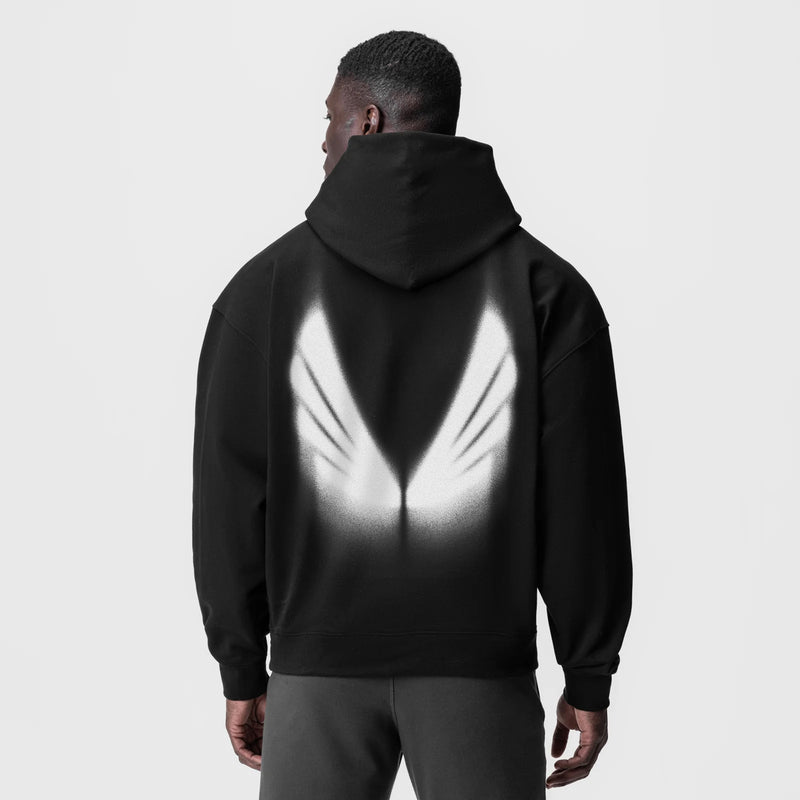 0874. Tech-Terry™ Zip Pocket Hoodie - Black 