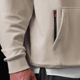 0874. Tech-Terry™ Zip Pocket Hoodie  -  Stone "ASRV 8"