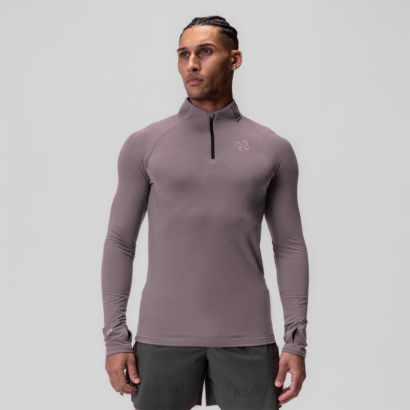 0906. Thermal Training Quarter Zip - Moonscape "Cyber"
