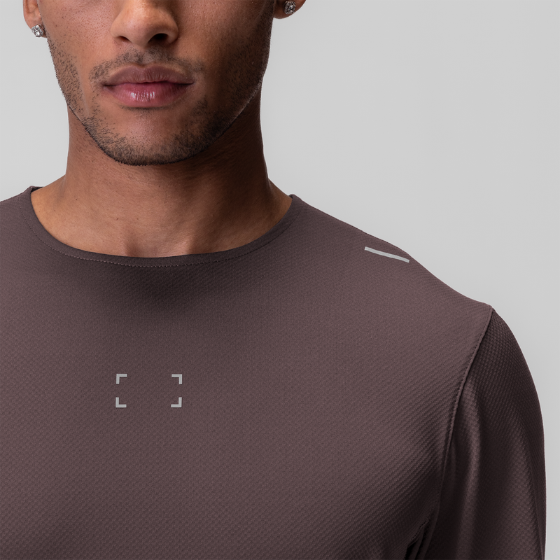 0907. AeroSilver® Training Long Sleeve - Nightshade "Space Bracket"