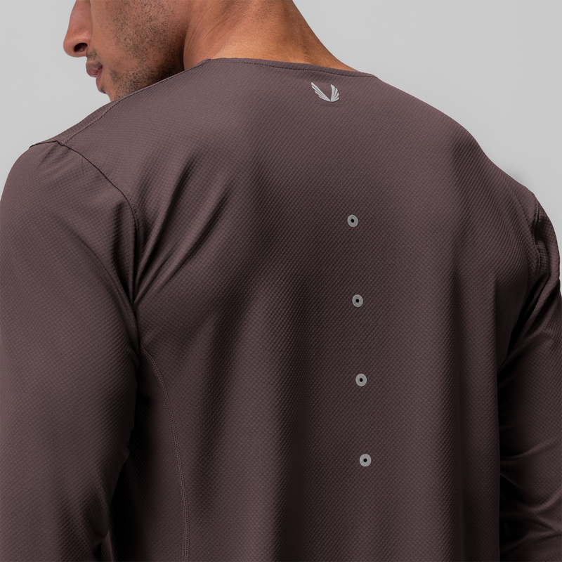 0907. AeroSilver® Training Long Sleeve - Nightshade "Space Bracket"