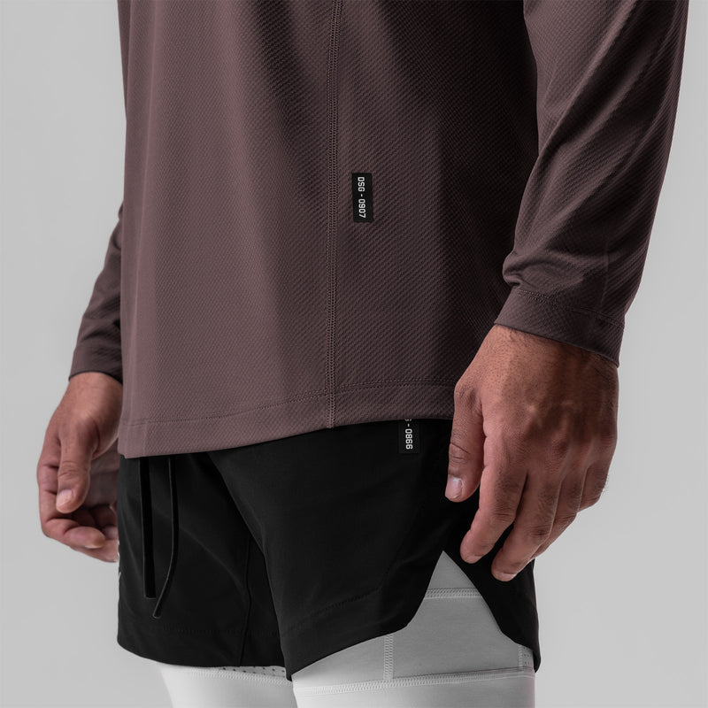 0907. AeroSilver® Training Long Sleeve - Nightshade "Space Bracket"