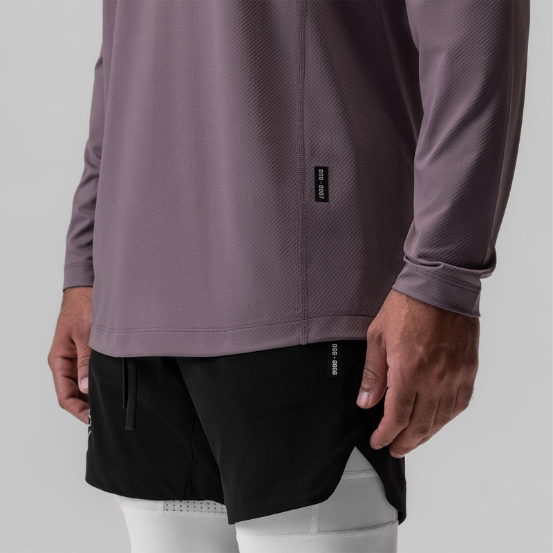 0907. AeroSilver® Training Long Sleeve - Moonscape "Space Bracket"