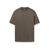 0918. AeroSilver® Fitted Tee - Deep Taupe