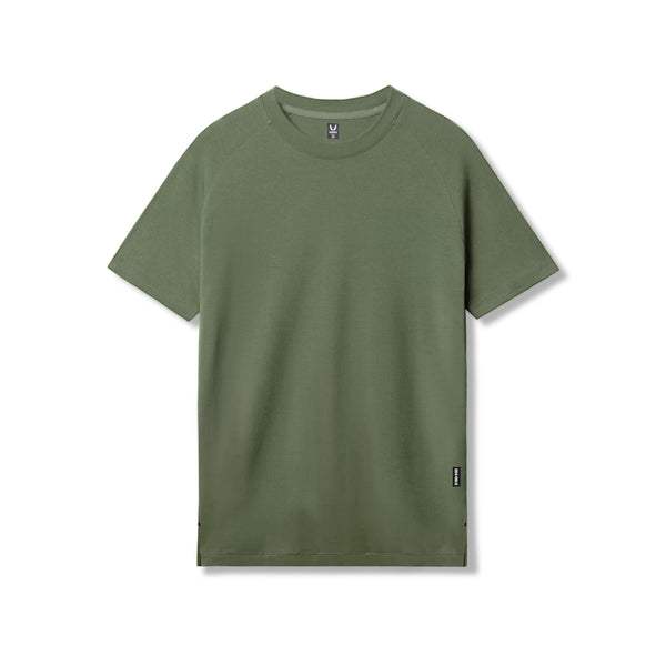 0919. Supima® Fitted Tee - Olive