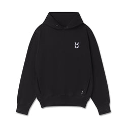 0920. Tech Essential™ Distressed Hoodie - Black