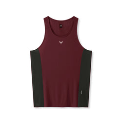 0949. Laser-Vent™ Singlet Tank - Crimson/Black