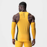 0949. Laser-Vent™ Singlet Tank - Amber/Black