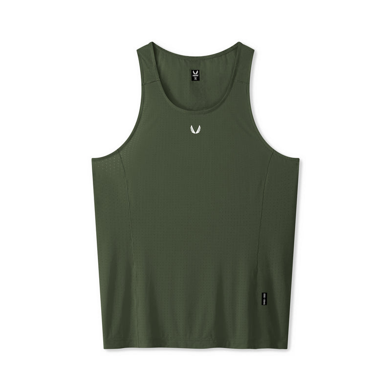 0949. Laser-Vent™ Singlet Tank - Olive