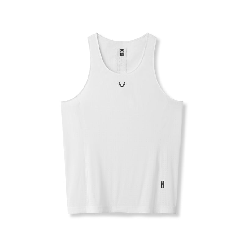 0949. Laser-Vent™ Singlet Tank - White