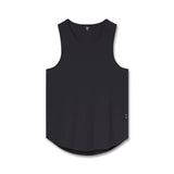 flatlay Laser-Vent™ Tank Top in black, front view