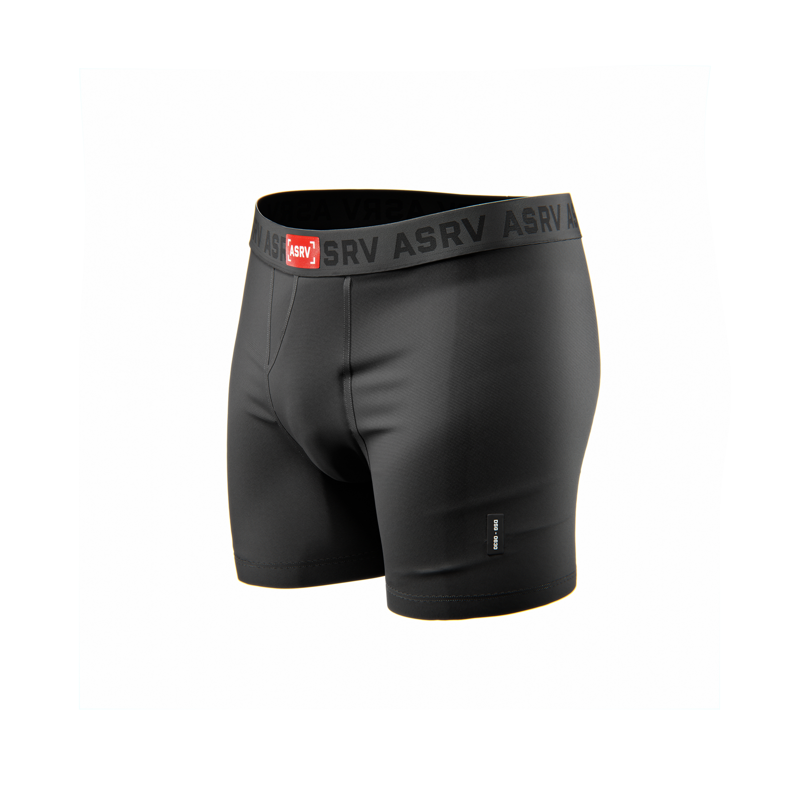 Black Solucell™ Essential Boxer Brief on mannequin, front view