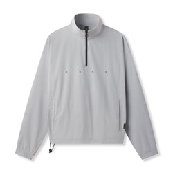 0970. Ripstop Quarter Zip Jacket - Slate Grey