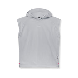 0983. Reversible 2-in-1 Cutoff Hoodie - Slate Grey