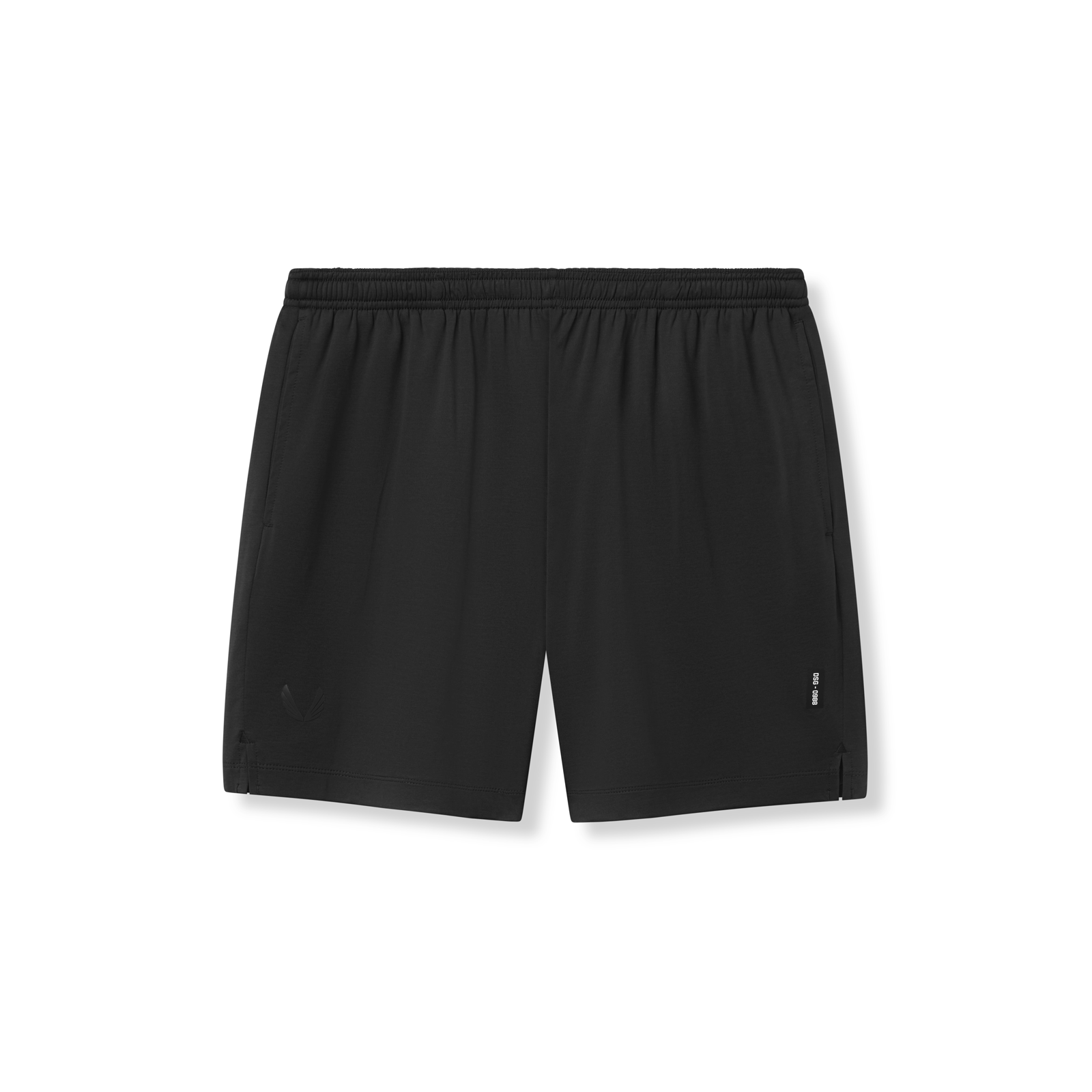 Reversible 2-in-1 Short in black, front view