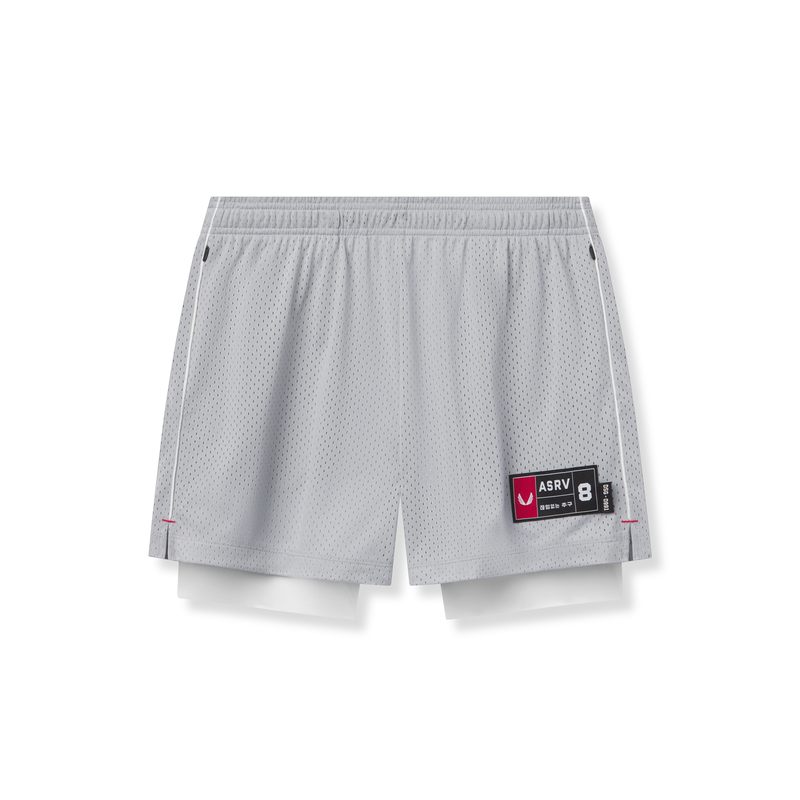 0991. Ion-Mesh 5" Liner Short - Slate Grey