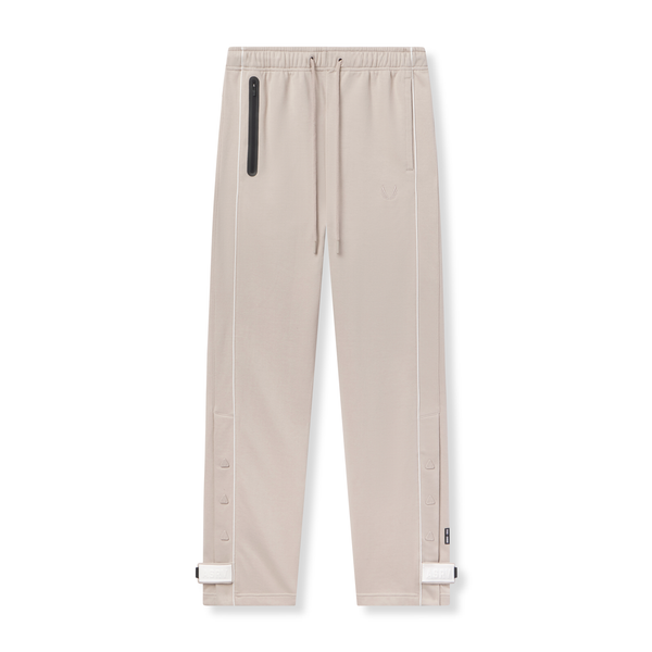 0998. Herringbone Terry Snap Button Sweats - Chai