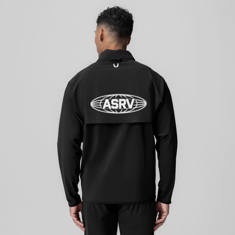 1018. Aerotex™ Weather-Ready Bonded Windbreaker - Black "Global"
