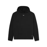 1054. Towel Terry Reversible Hoodie - Black