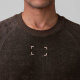 1092. Towel Terry Cutoff - Dark Earth