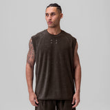 1092. Towel Terry Cutoff - Dark Earth