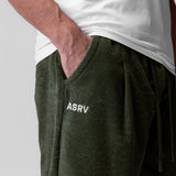 1094. Towel Terry Relaxed Short - Olive