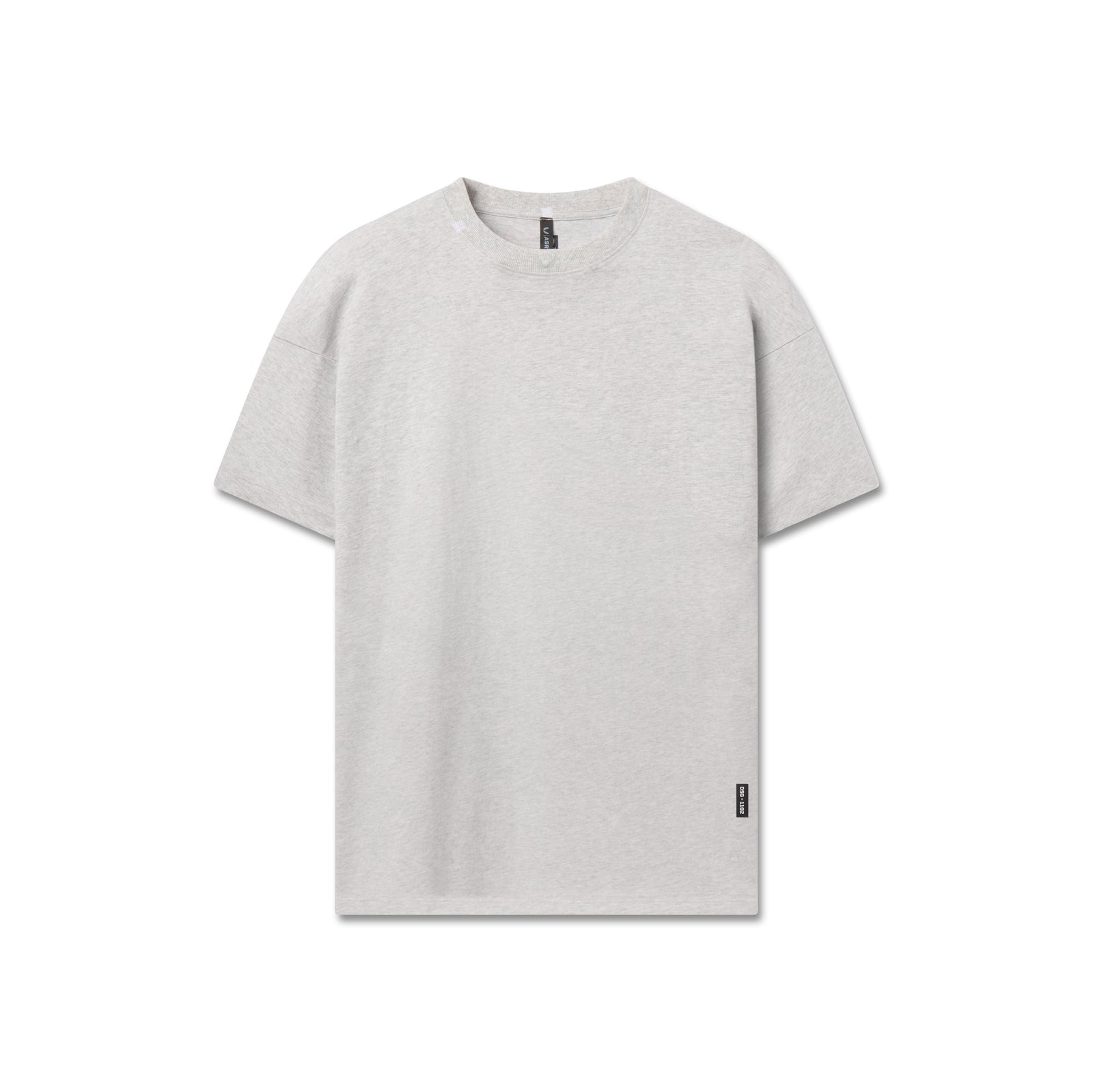 1102. Distressed Relaxed Tee - Heather Grey – ASRV