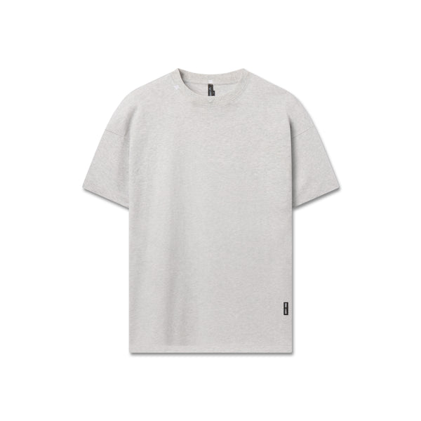 1102. Distressed Relaxed Tee - Heather Grey – ASRV