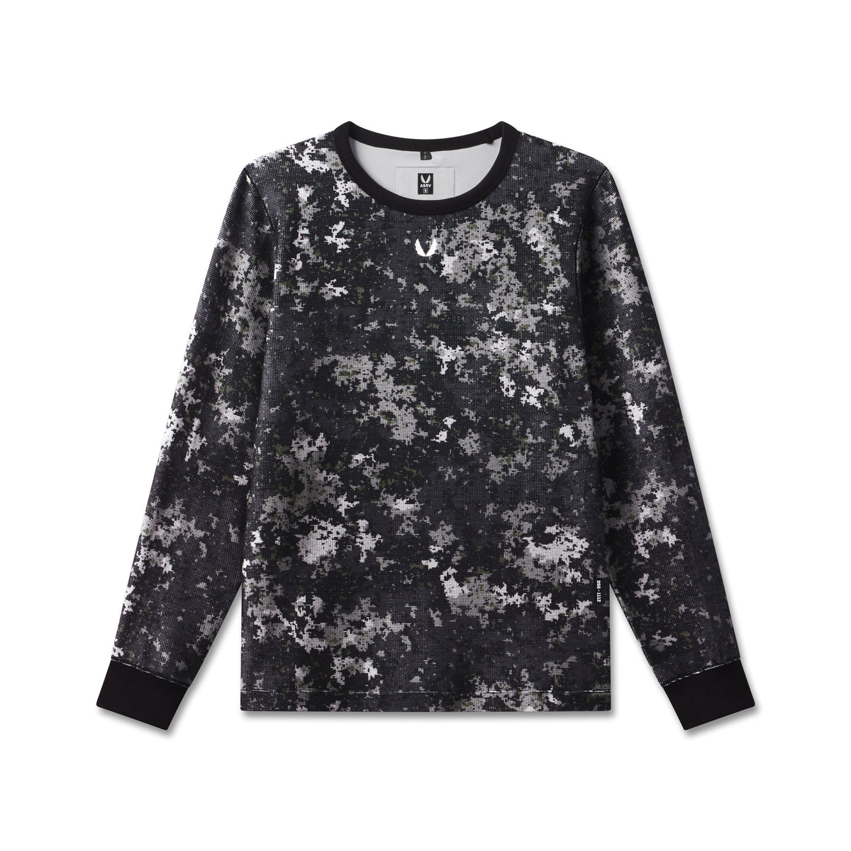 1112. Waffle Knit Longsleeve - Pixel Camo – ASRV