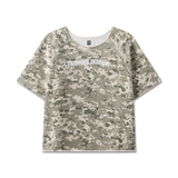 1114. Vintage Raw Hem Pump Cover - Digital Camo