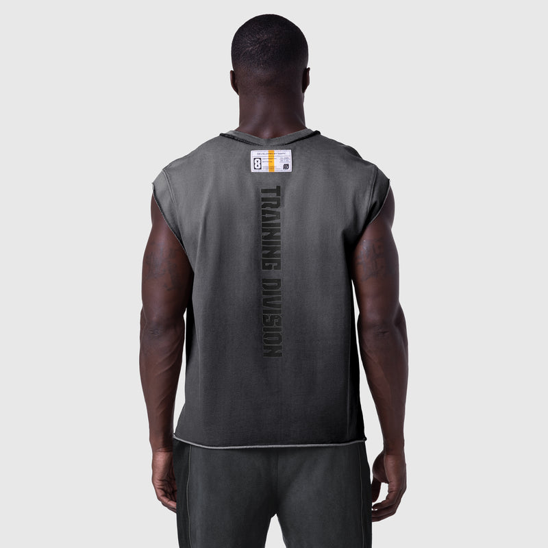 1115. Tech Essential™ Cap Shoulder Cutoff - Black Sun Fade