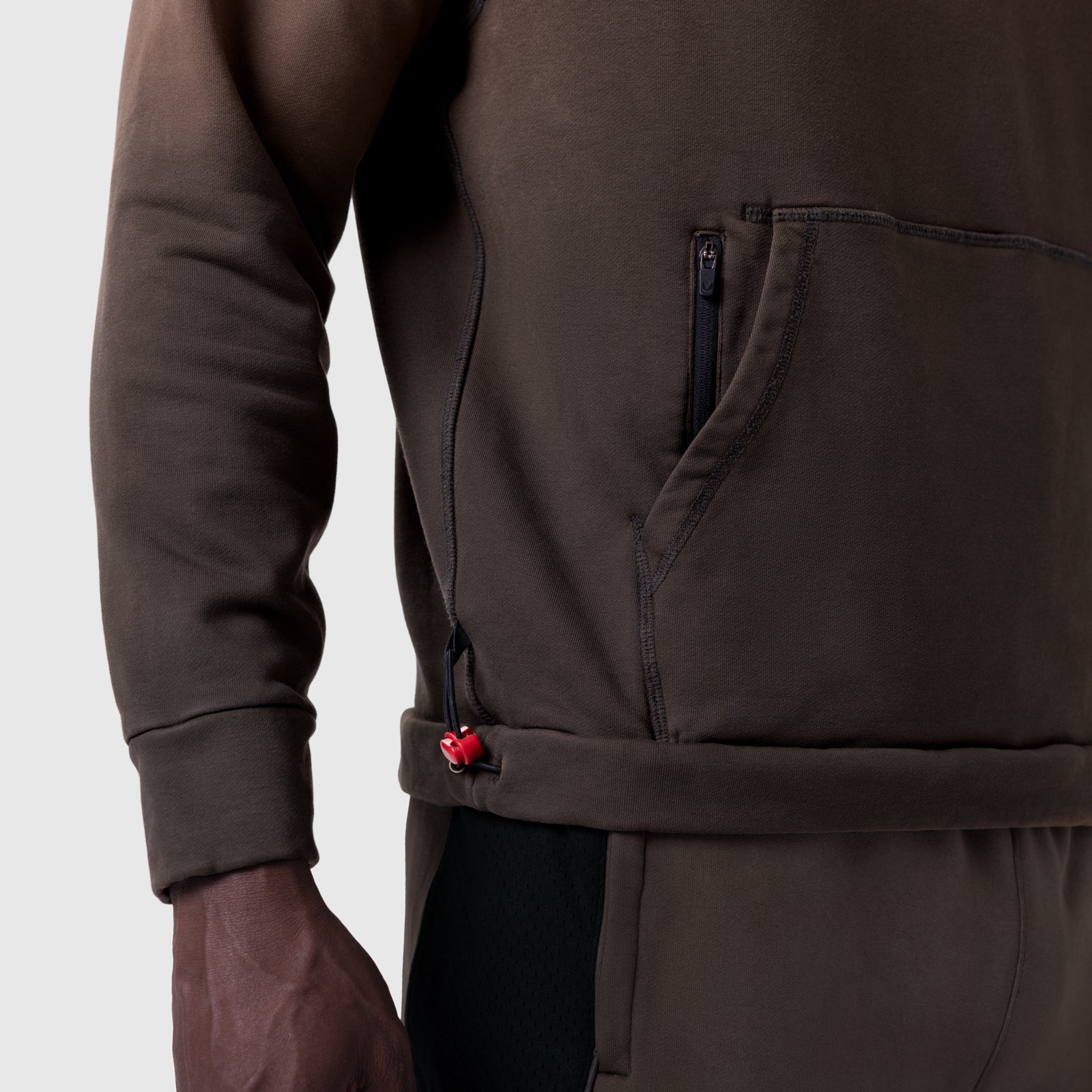 1121. Tech-Terry™ Training Hoodie - Dark Earth Sun Fade 