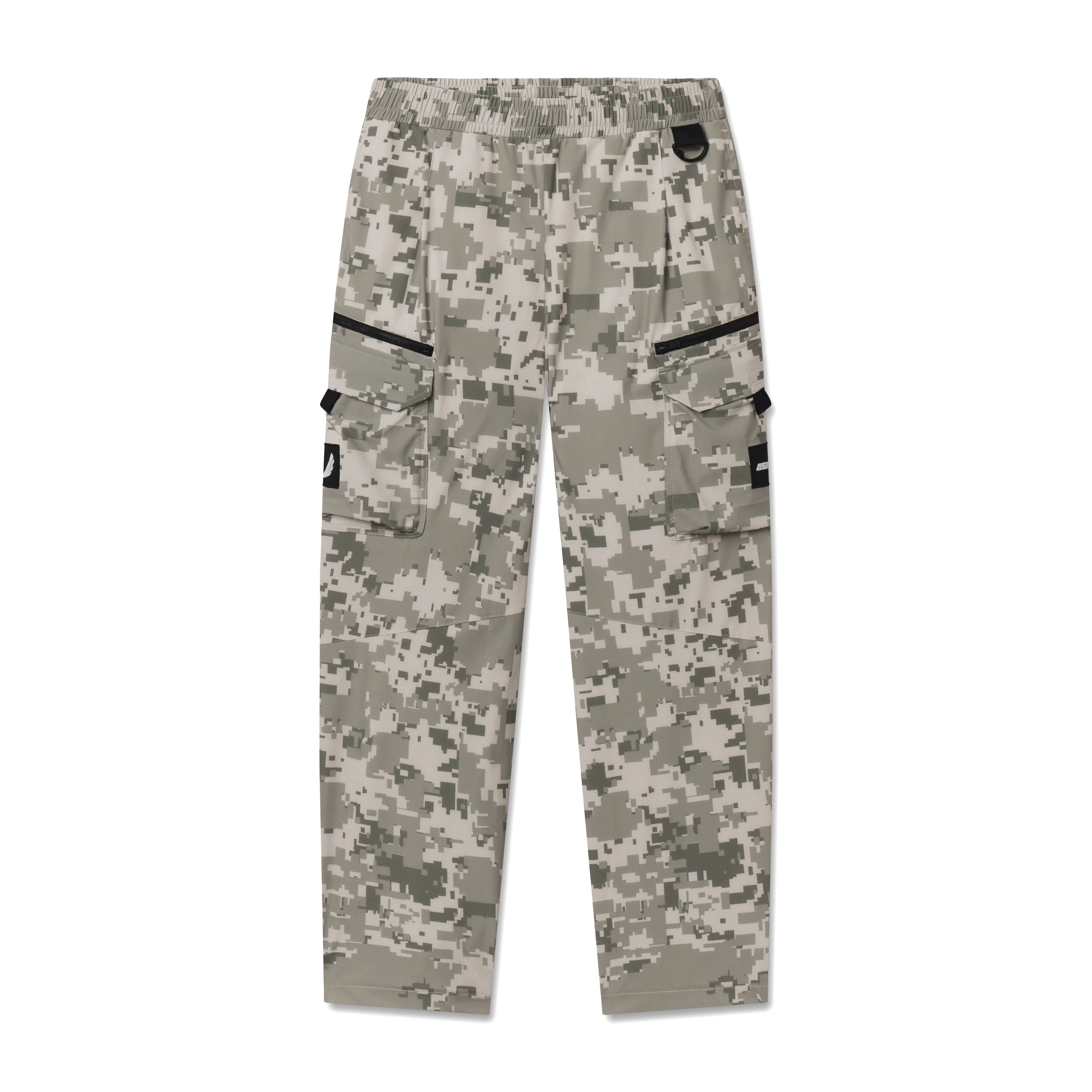 Flatlay of Tetra-Lite® Cargo City Pant in digital camo, front view