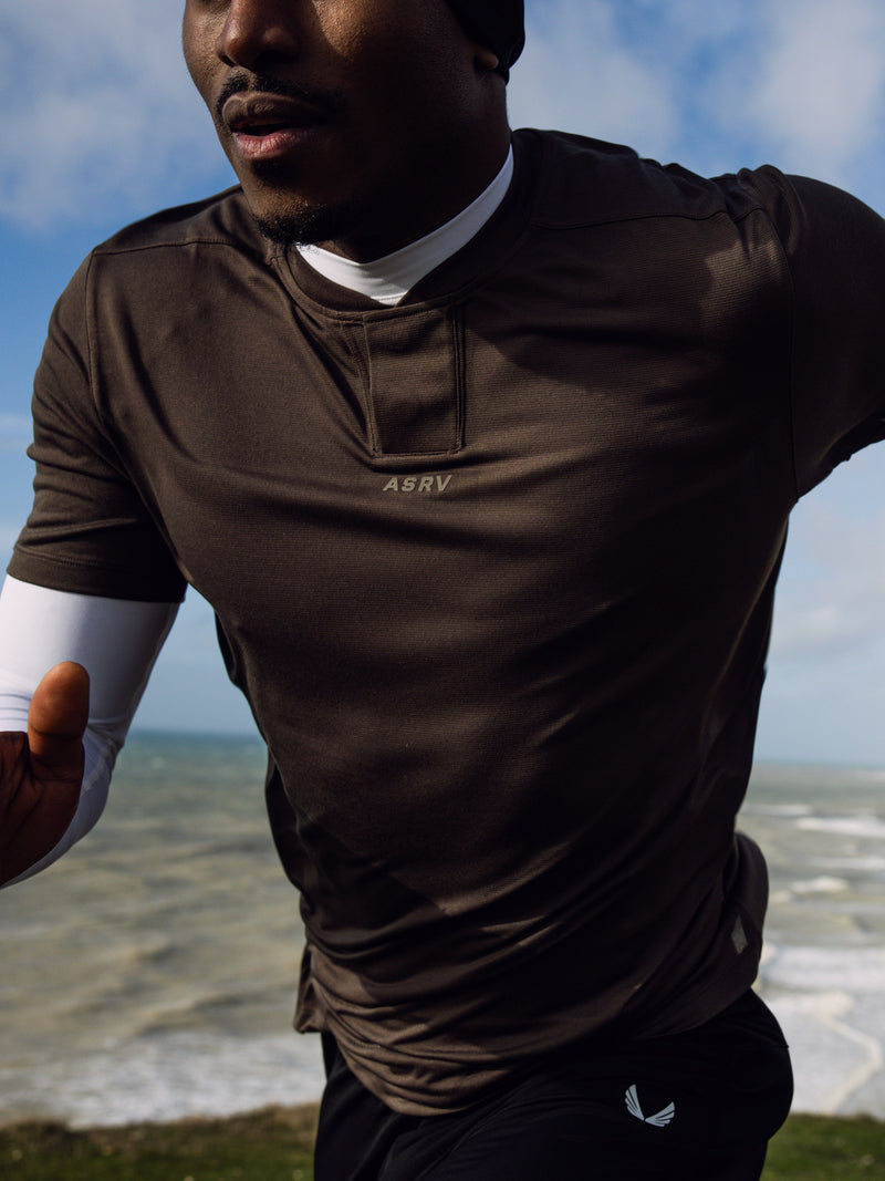 1166. Polartec® Delta Polo - Black