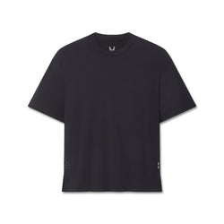 1186. SUPIMA® Ice-Skin™ Reversible Tee - Black/Black