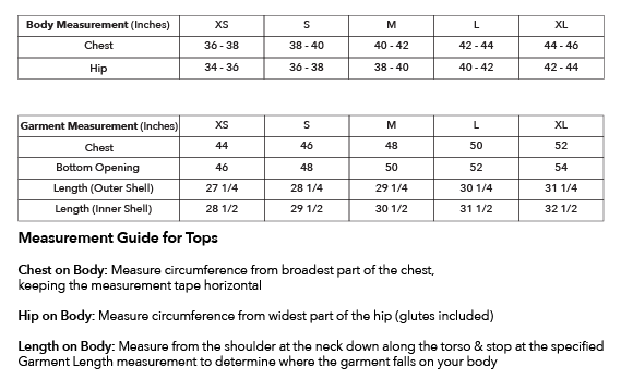 Size guide