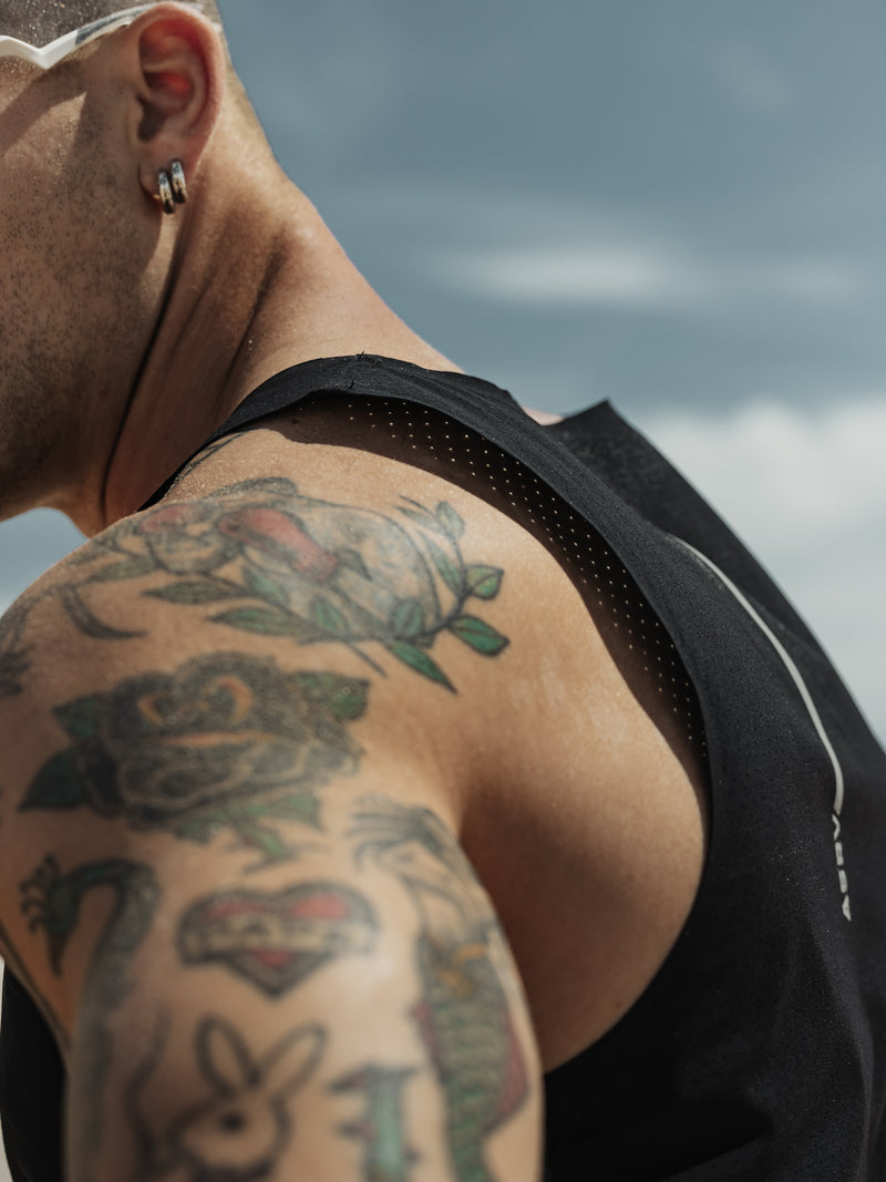 1189. Aerotex™ Perforated Run Tank - Black