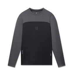 1190. AEROSILVER® UPF50+ Run Long Sleeve - Black