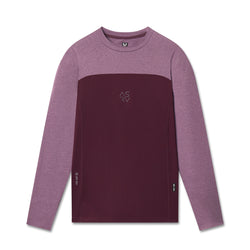 1190. AEROSILVER® UPF50+ Run Long Sleeve - Merlot