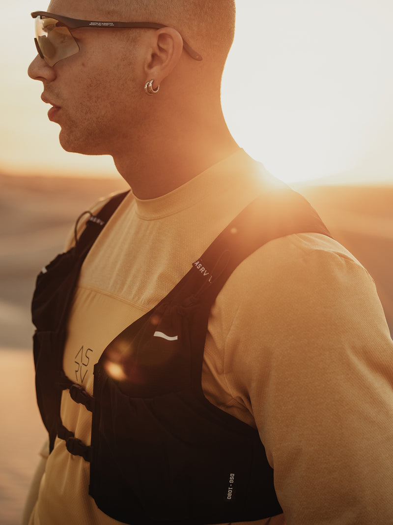 1190. AEROSILVER® UPF50+ Run Long Sleeve - Amber