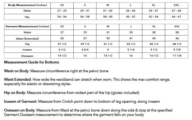 Size guide