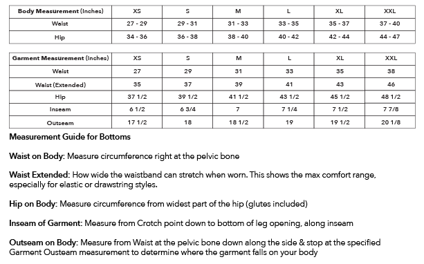 Size guide