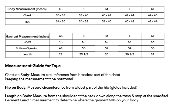 Size guide