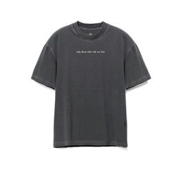 1208. Tech Essential™ Oversized Boxy Tee - Faded Grey "OTWR"