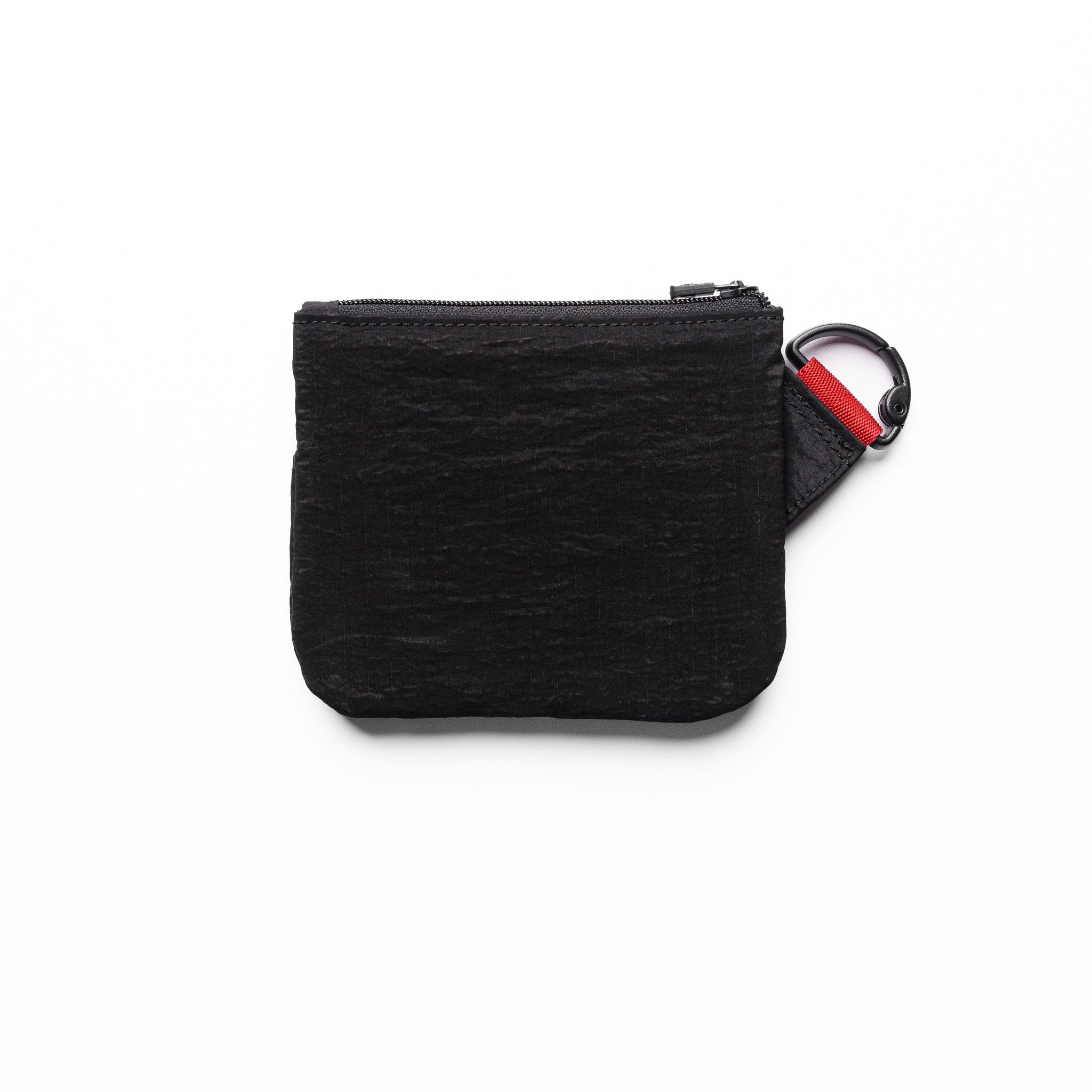Flatlay 1235 Ripstop Clip Bag in black, top view