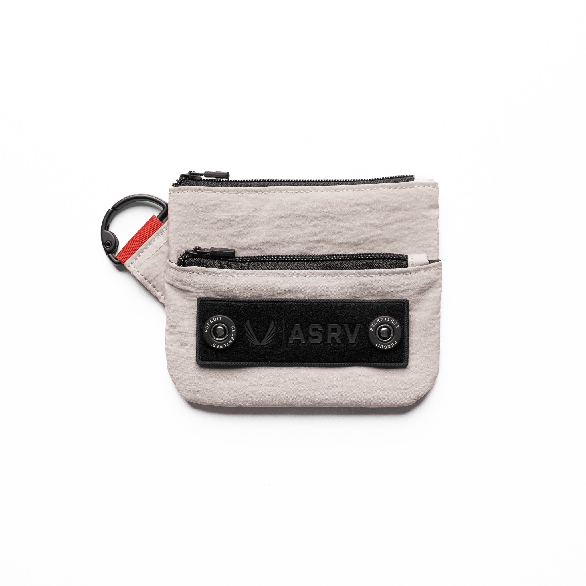 Flatlay 1235 Ripstop Clip Bag in Chai, front view