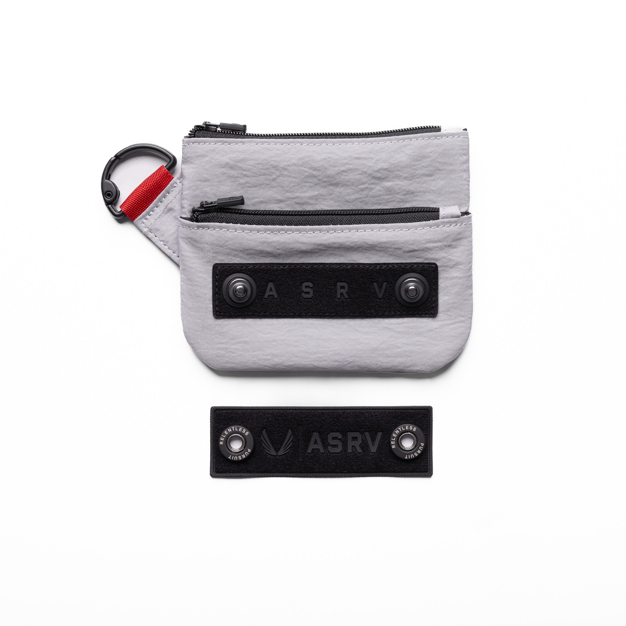 Flatlay 1235 Ripstop Clip Bag in slate grey with detachable straps