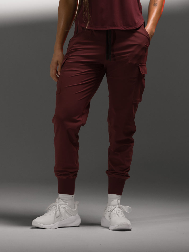 W032. Tetra-Lite® Cargo High Rib Jogger - Slate Grey