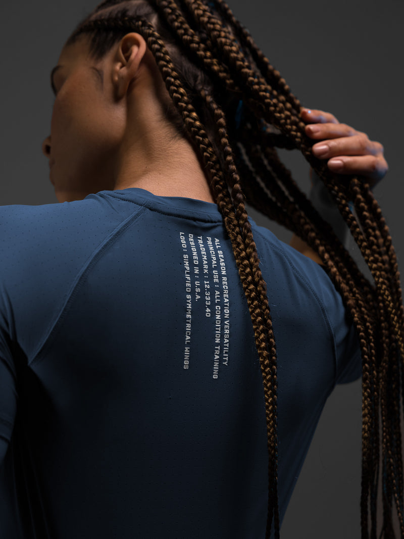 W017. Laser-Vent™ Established Tee - Black