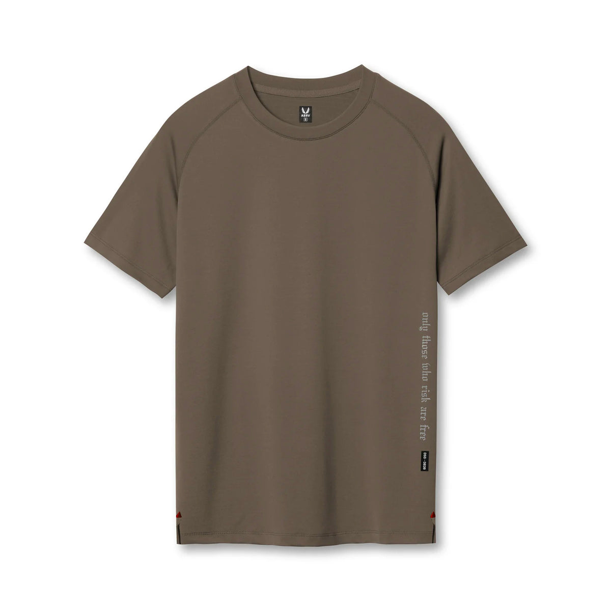 0839. 3D-Lite® 2.0 Fitted Tee - Deep Taupe OTWR